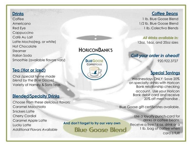 Blue Goose Coffee House - Fond du Lac, WI