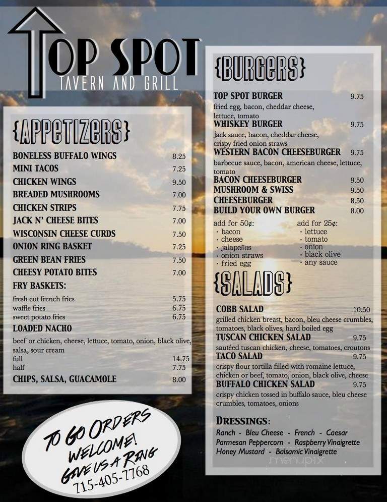 Top Spot Tavern & Grill - Balsam Lake, WI