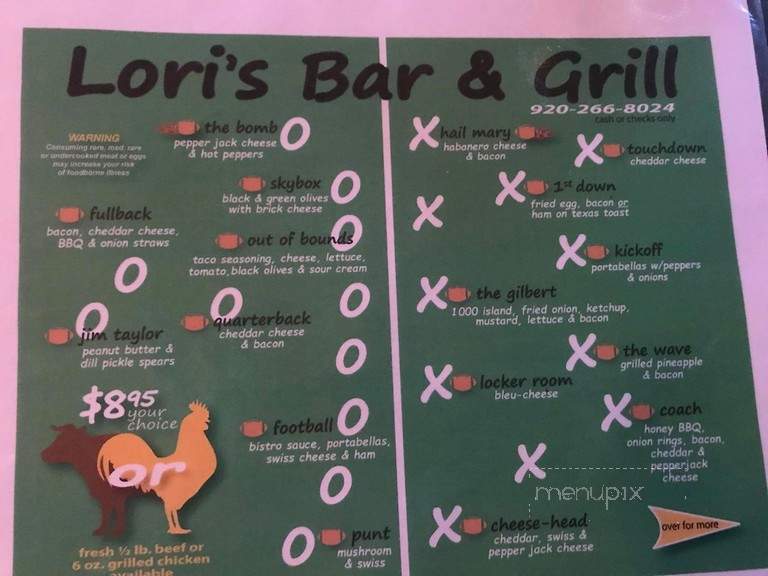 Lori's Bar & Grill - Oakfield, WI