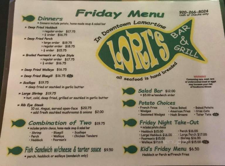 Lori's Bar & Grill - Oakfield, WI