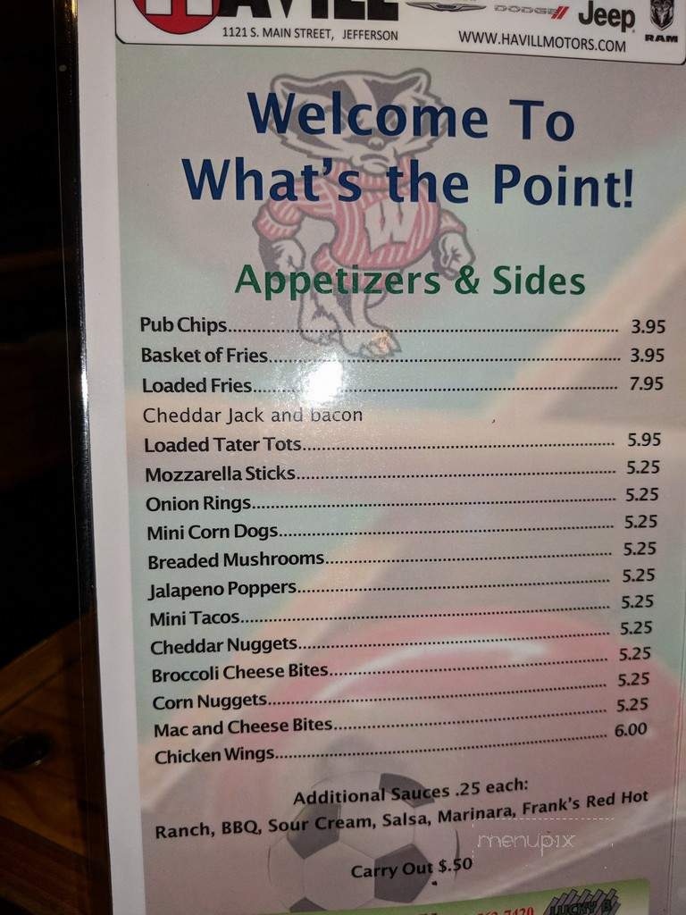 What's The Point - Fort Atkinson, WI