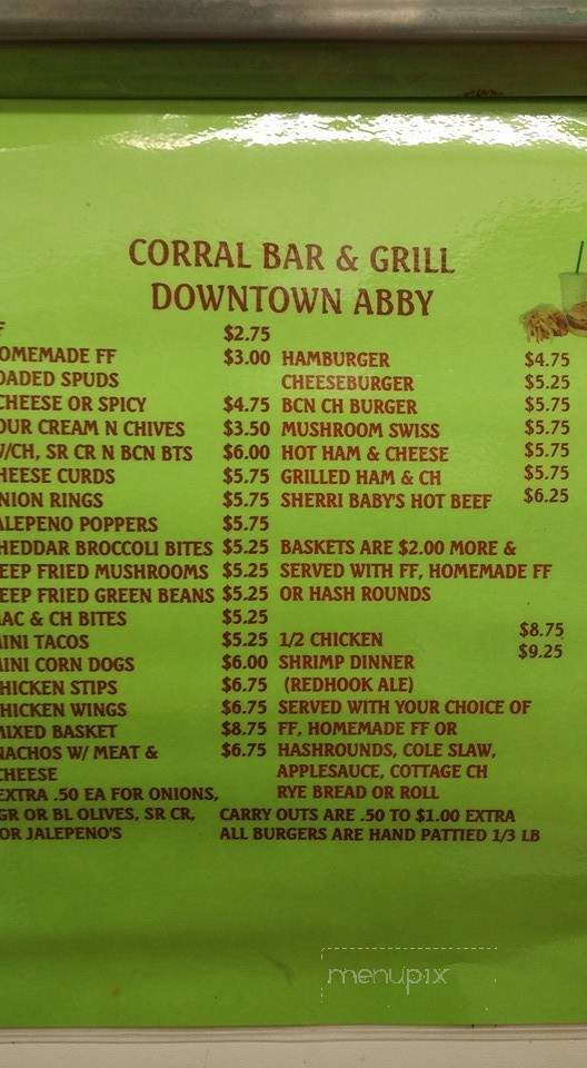 Corral Bar - Abbotsford, WI