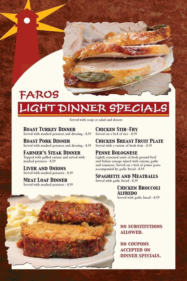 Faros Family Restaurant - Fond Du Lac, WI