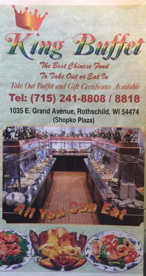 King Buffet - Rothschild, WI