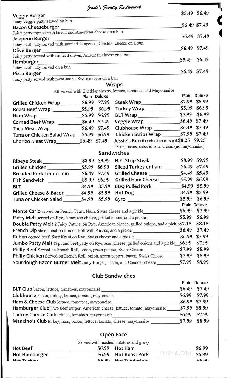 Jessie's Family Restaurant - Elkhorn, WI