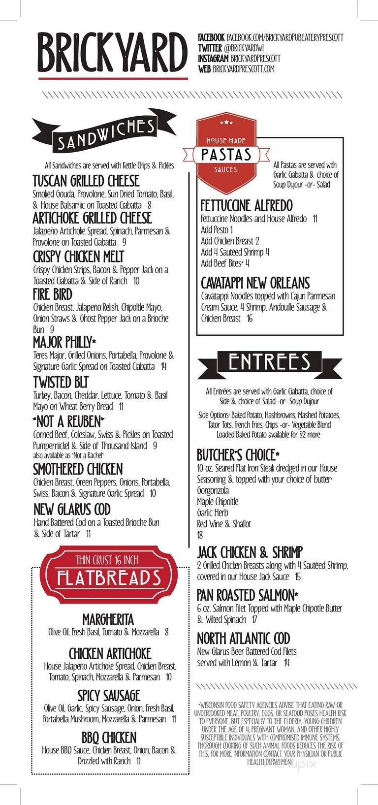 Brickyard Pub & Eatery - Prescott, WI