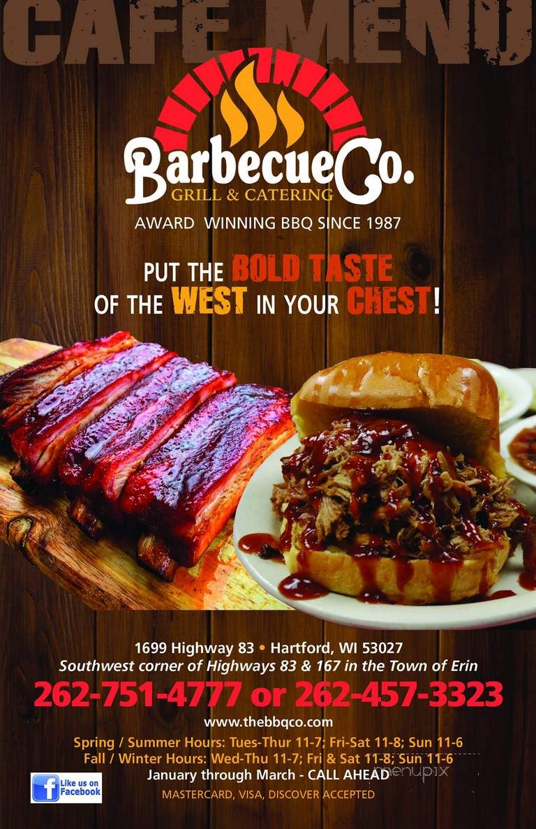 Barbeque Company - Hubertus, WI