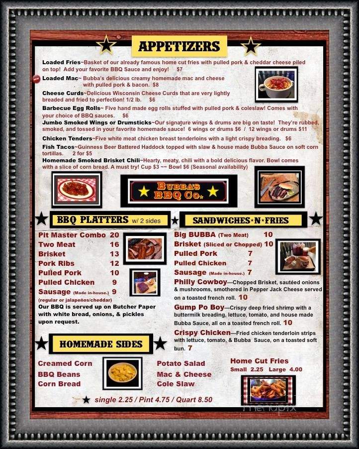 Bubba's BBQ Co. - Shawano, WI