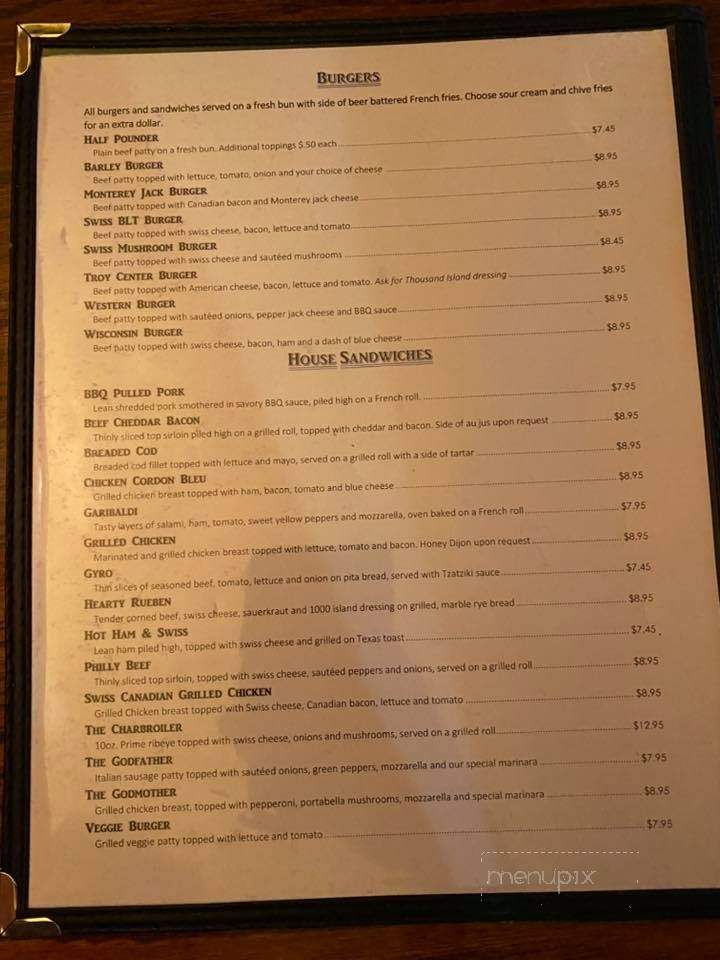 Barley's Hops & Malt - East Troy, WI