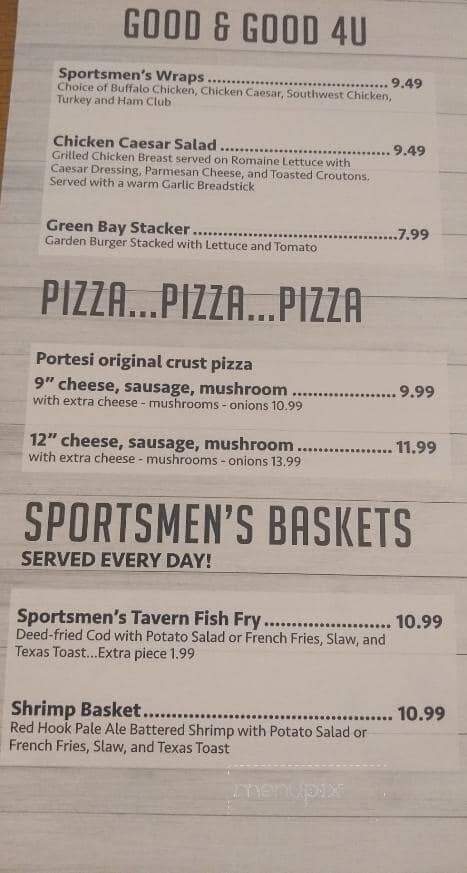 Sportsmen's Pub - Wisconsin Rapids, WI