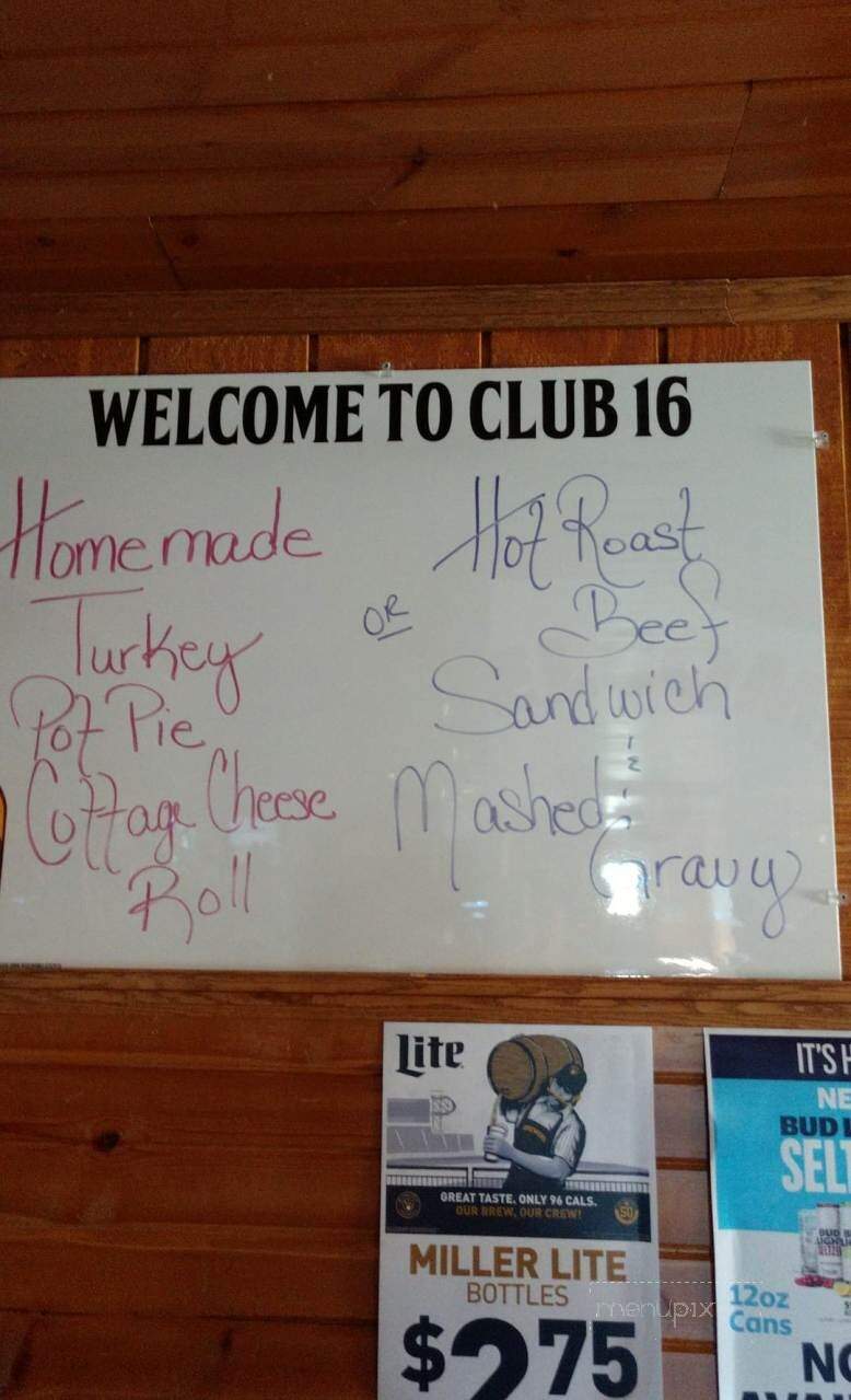 Club 16 Tavern - Sparta, WI