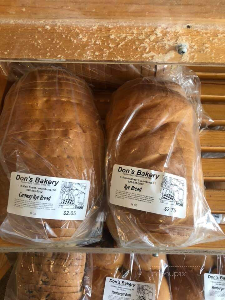 Don's Bakery - Luxemburg, WI