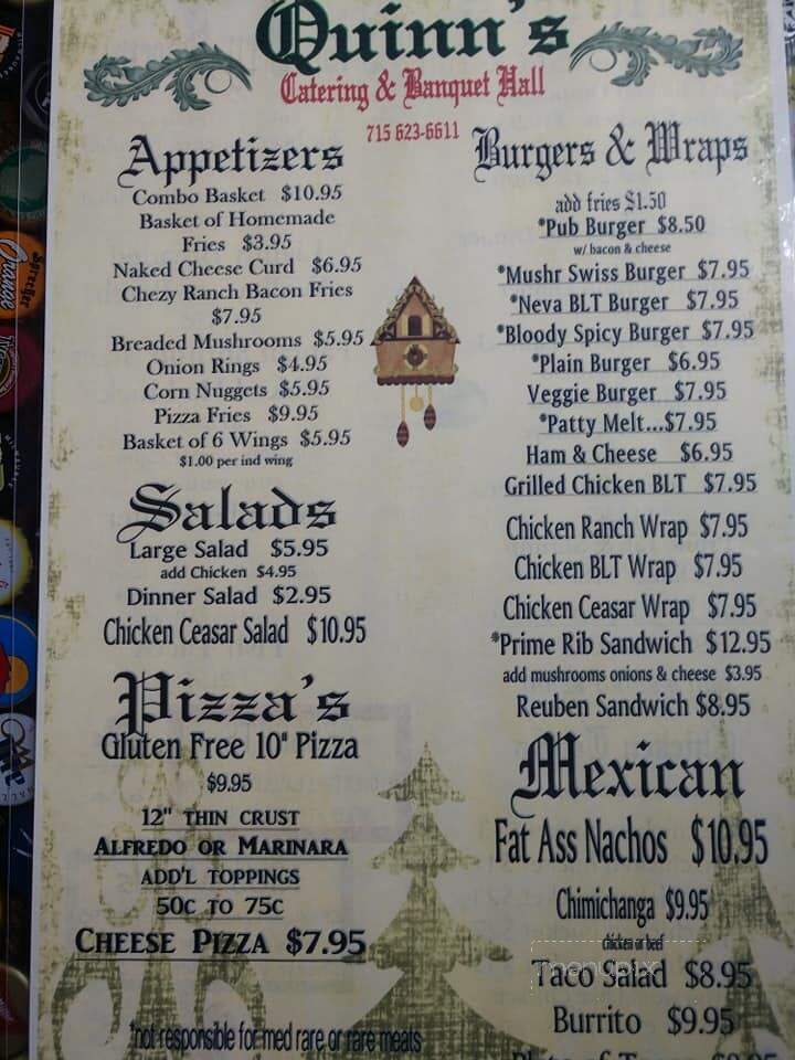 Quinn's Bar - Deerbrook, WI