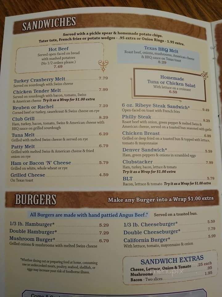 Misty's Menu - Wisconsin Rapids, WI