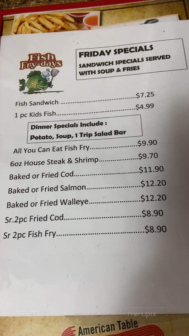 American Family Table Restaurant - Wisconsin Rapids, WI