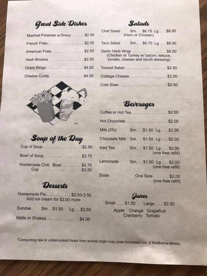 Bonnie's Diner - Phillips, WI