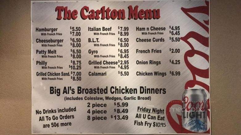 Carlton Restaurant & Lounge - Tomah, WI