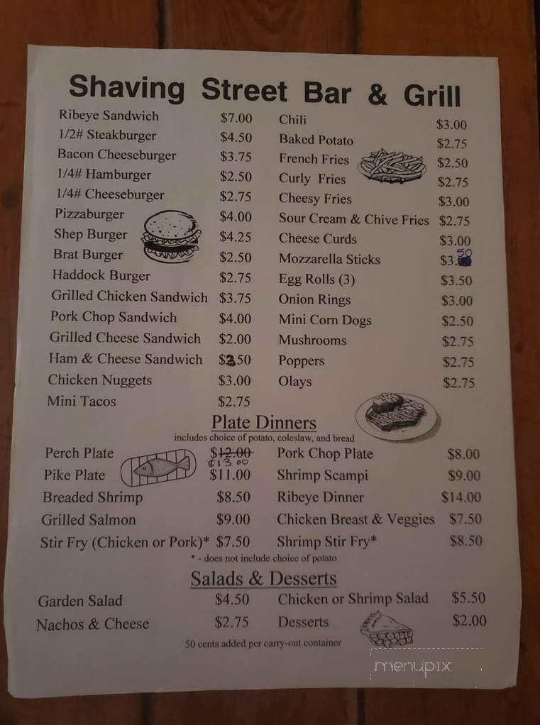 Shaving Street Bar & Grill - Reedsville, WI