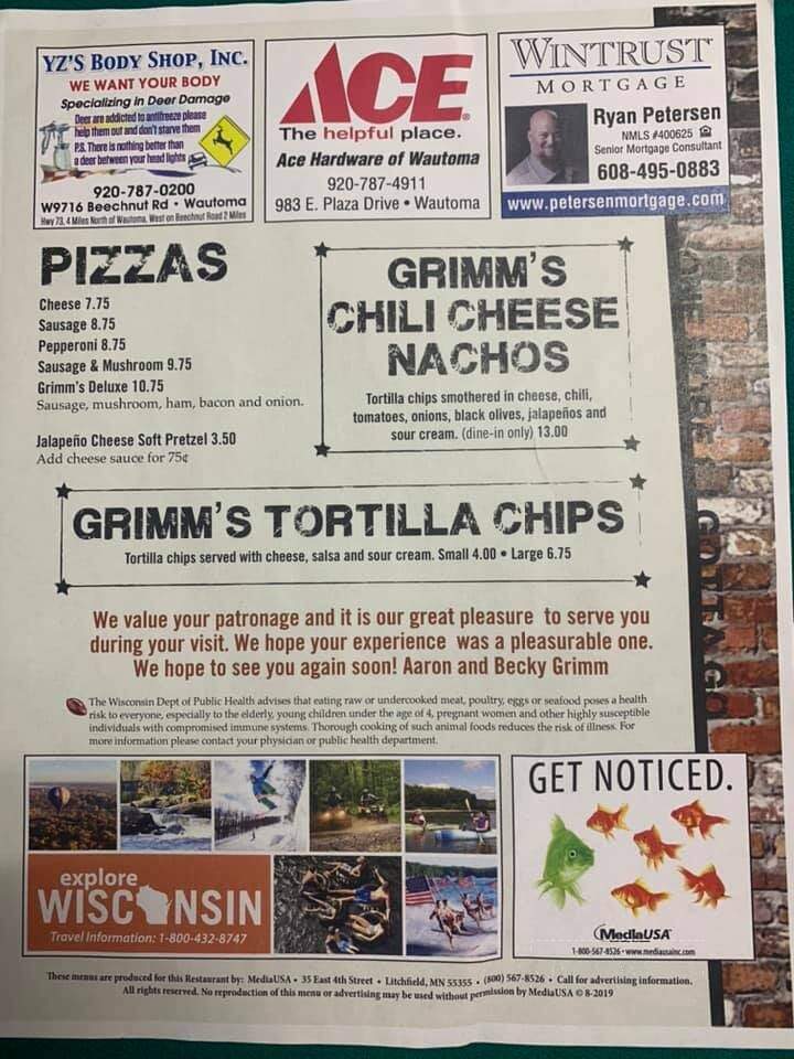 Grimm's One More & I Gotta Go - Wautoma, WI