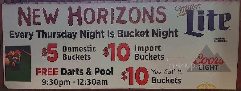 New Horizons Sports Cafe - Delavan, WI