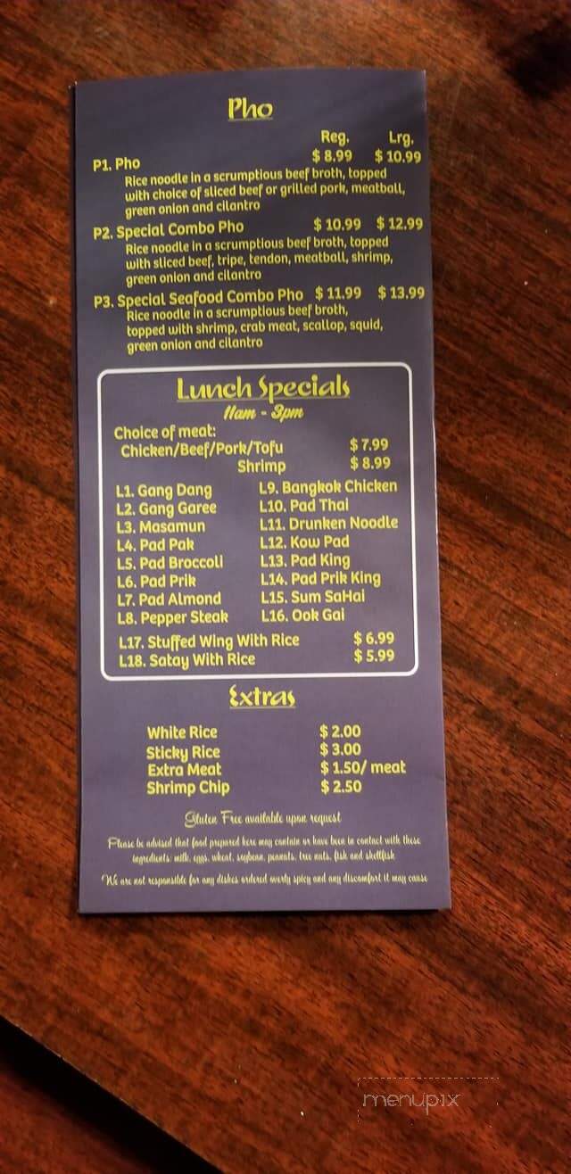 Vue's Thai Resturant - Manitowoc, WI