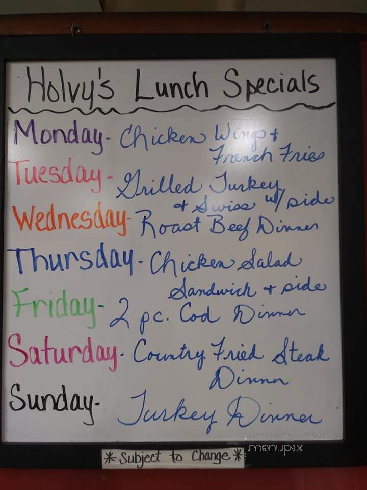 Holvy's Cafe & Catering - Hillsboro, WI