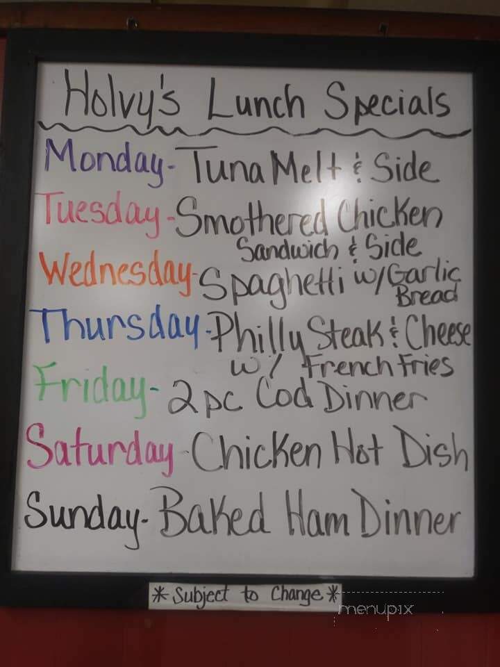 Holvy's Cafe & Catering - Hillsboro, WI