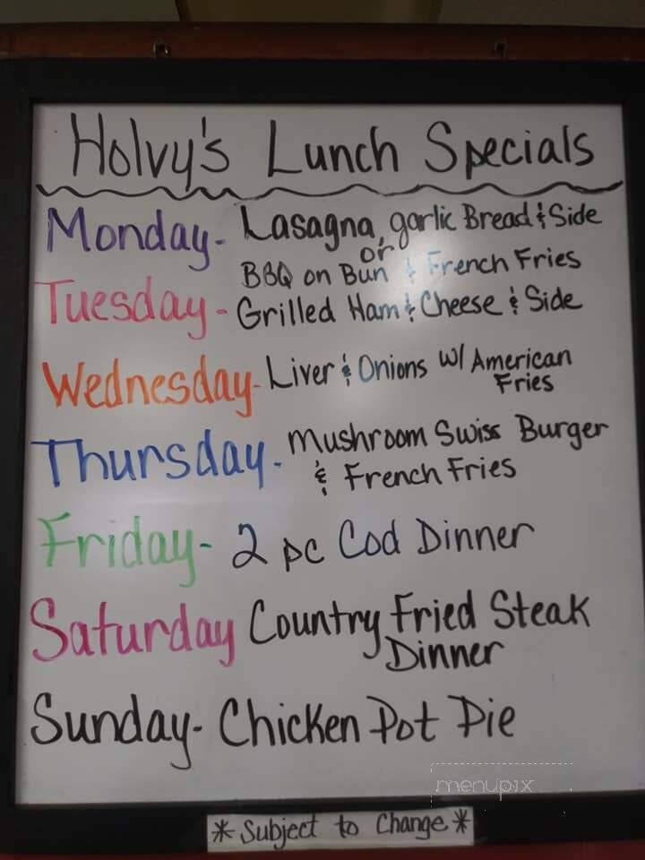 Holvy's Cafe & Catering - Hillsboro, WI