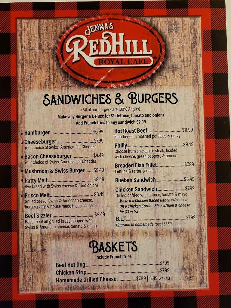 Red Hill Royal Cafe - Coloma, WI