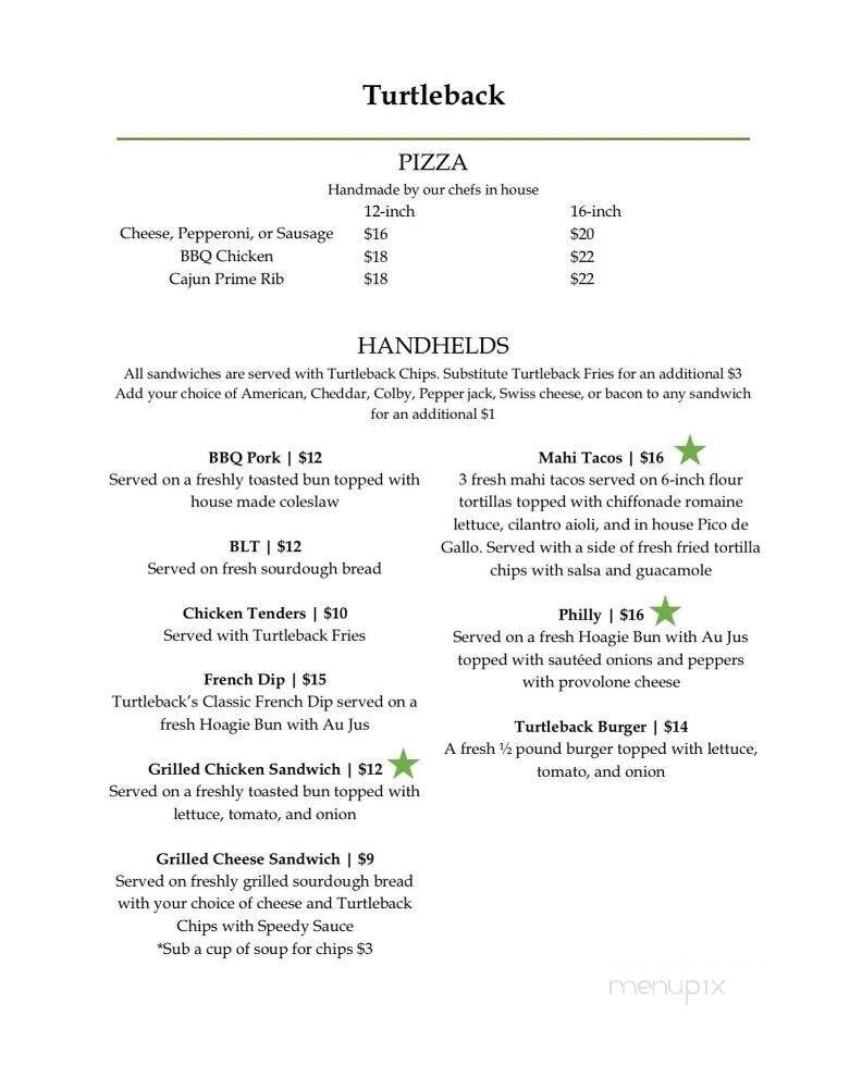 Turtleback Golf Dining - Rice Lake, WI