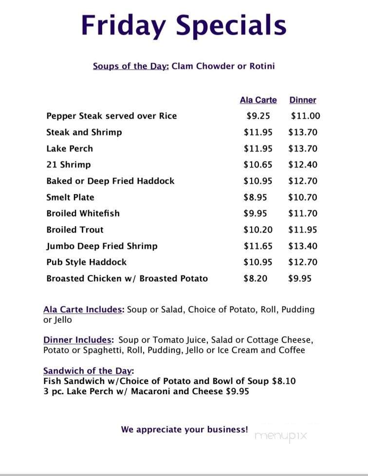 Golden Flame Family Restaurant - Manitowoc, WI