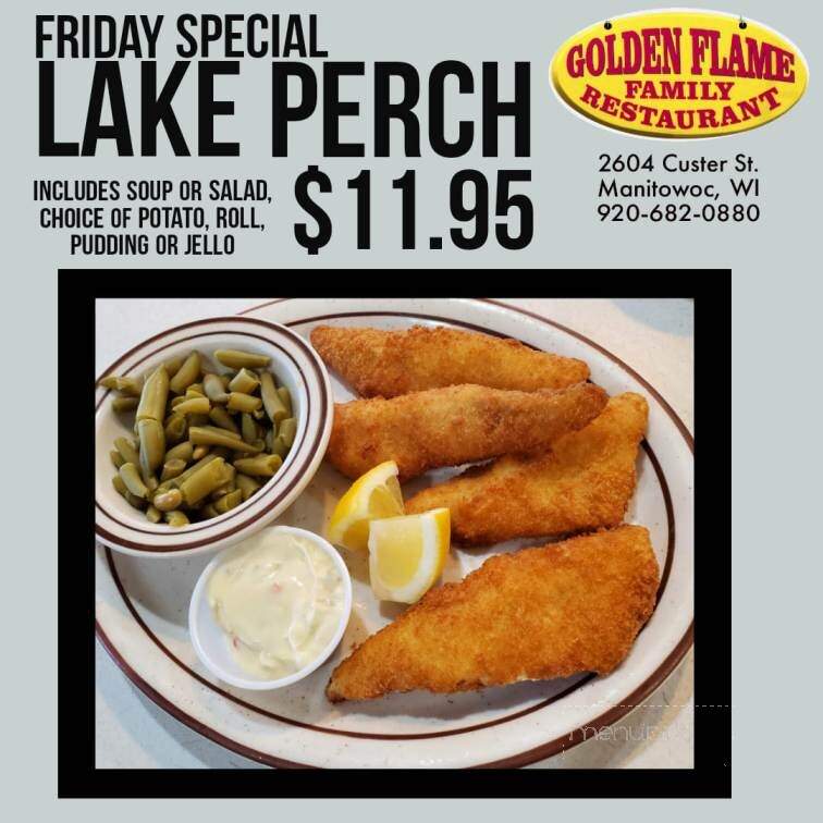 Golden Flame Family Restaurant - Manitowoc, WI