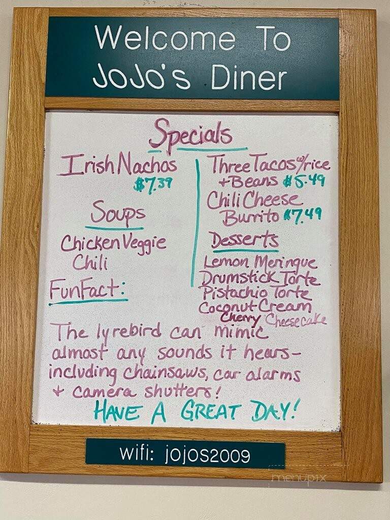 Jo Jo's Diner - Lena, WI