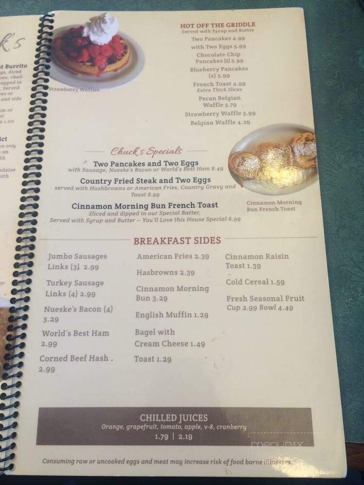 Chuck's Place-Family Restaurant - Thiensville, WI