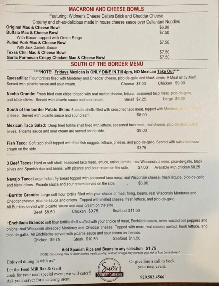 Feed Mill Bar & Grill - Lomira, WI