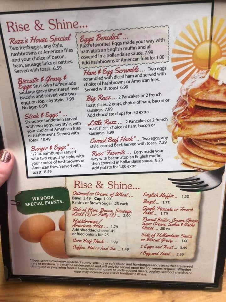 Razz's Breakfast Bar & Grill - Schofield, WI