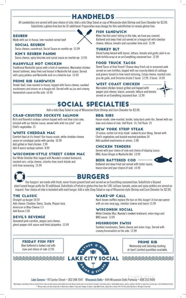 Lake City Social - Lake Geneva, WI