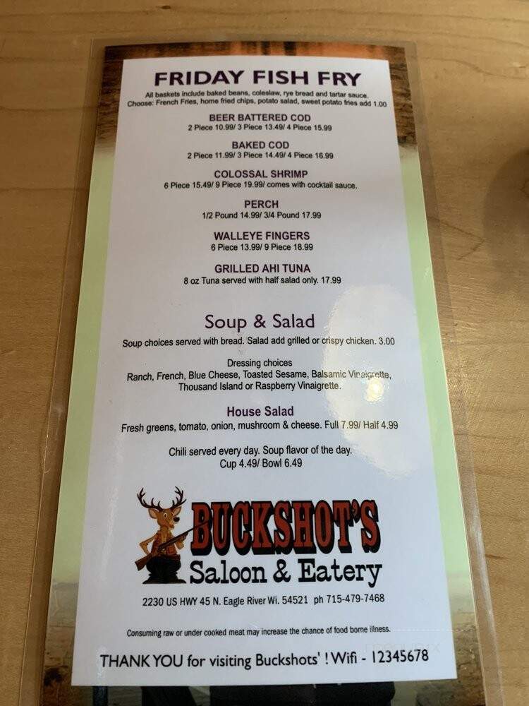 Buckshots Saloon - Eagle River, WI