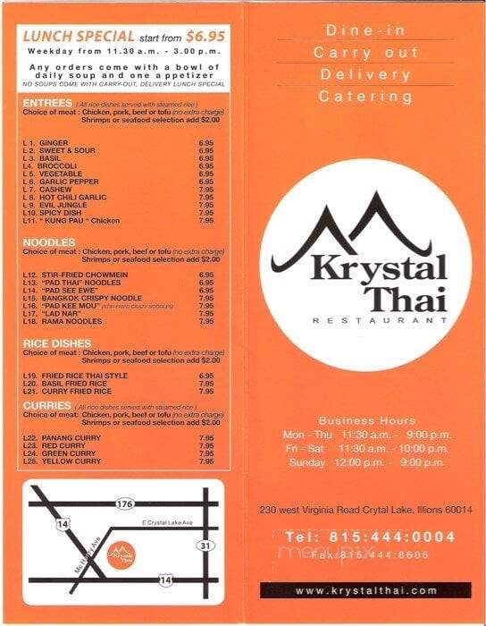 Krystal Thai - Crystal Lake, IL