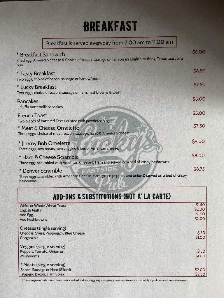 Lucky's Eastside Pub - Wausau, WI