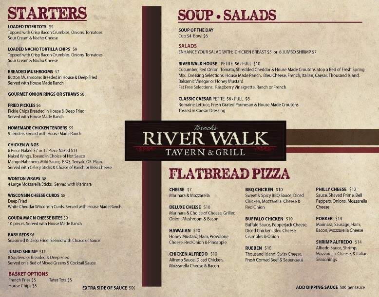 Brock's Riverwalk Tavern and Grill - Fort Atkinson, WI