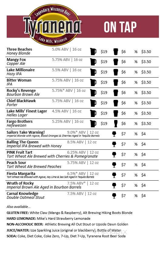 Tyranena Brewing Company - Lake Mills, WI