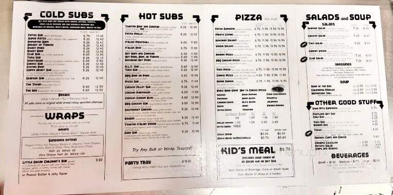 Fatzo's Sub & Pizza Shop - Two Rivers, WI