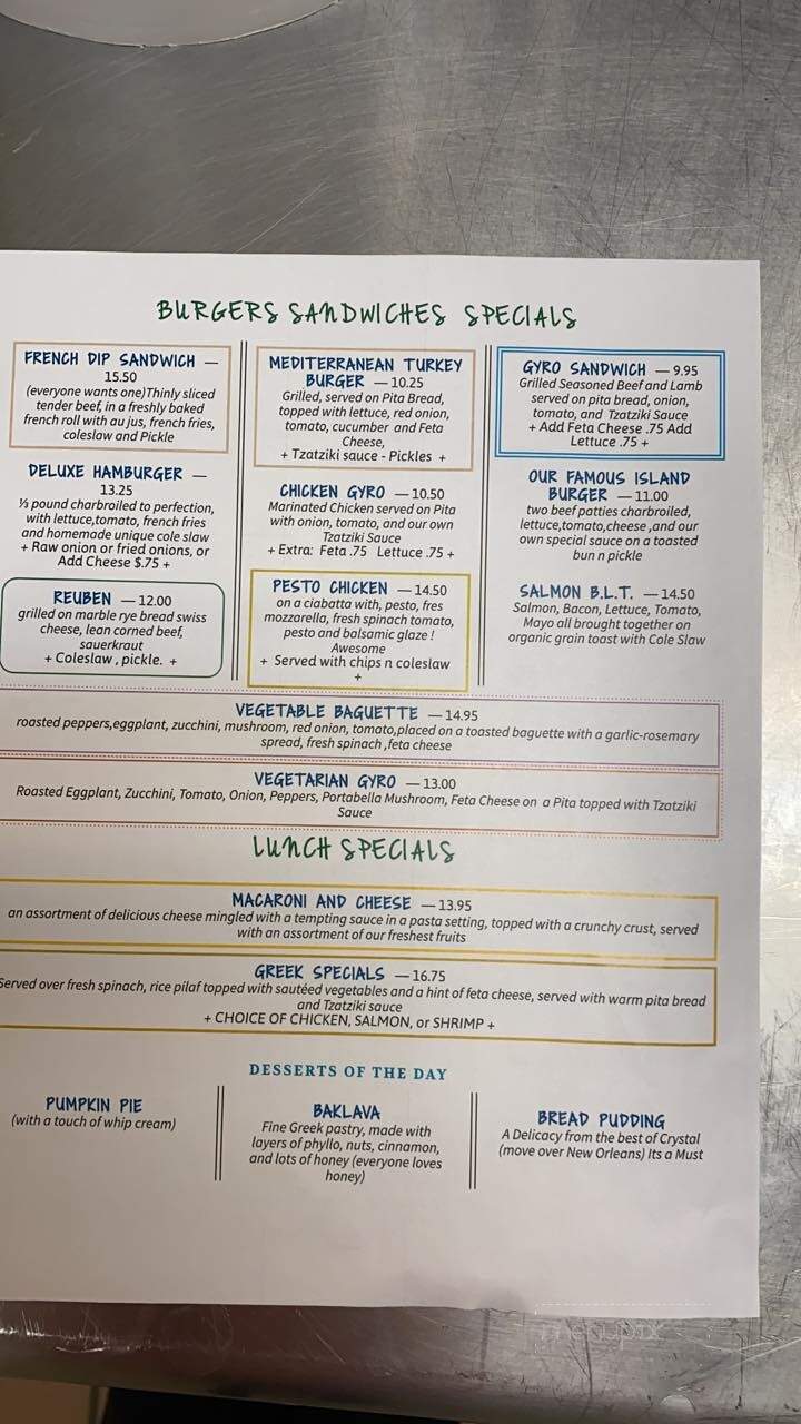 Island Cafe - Minocqua, WI