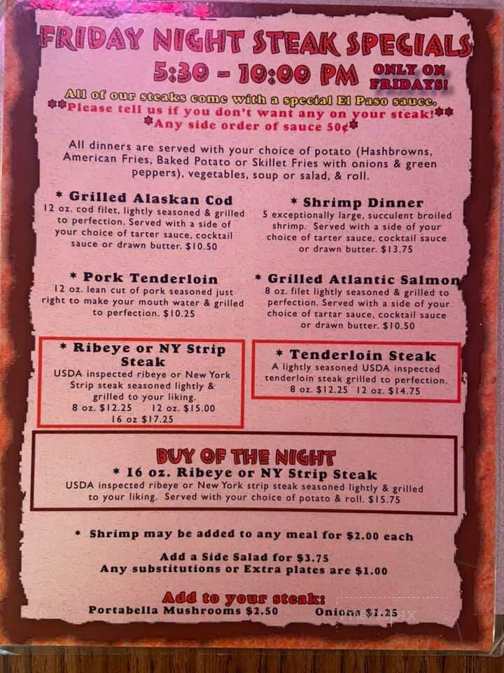 El Paso Bar & Grill - Ellsworth, WI