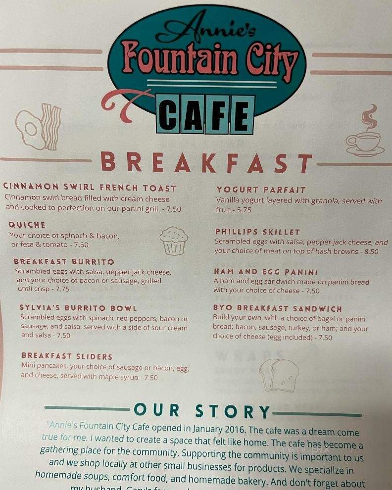 Annie's Fountain City Cafe - Fond du Lac, WI