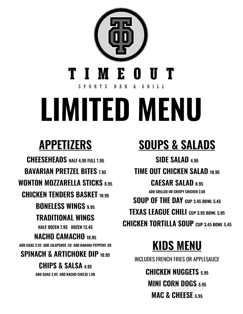 Timeout Sports Bar & Grill - Manitowoc, WI