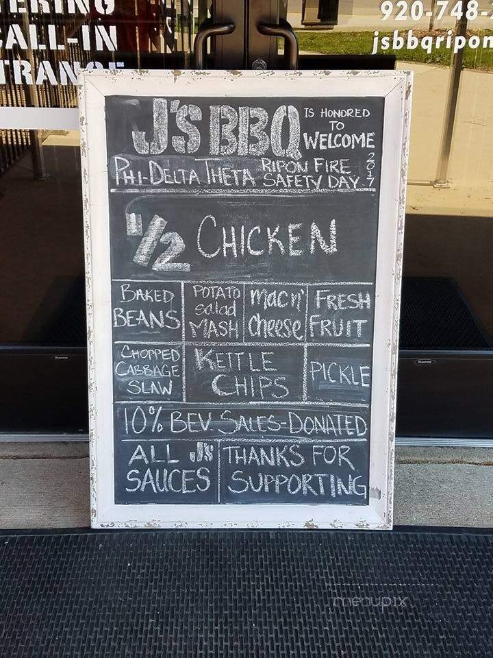 J's BBQ - Ripon, WI