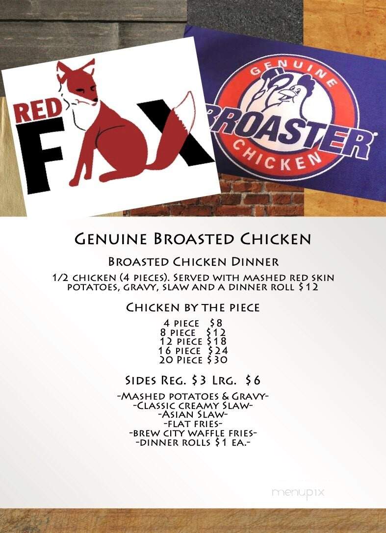 Red Fox Food & Spirits - Wild Rose, WI