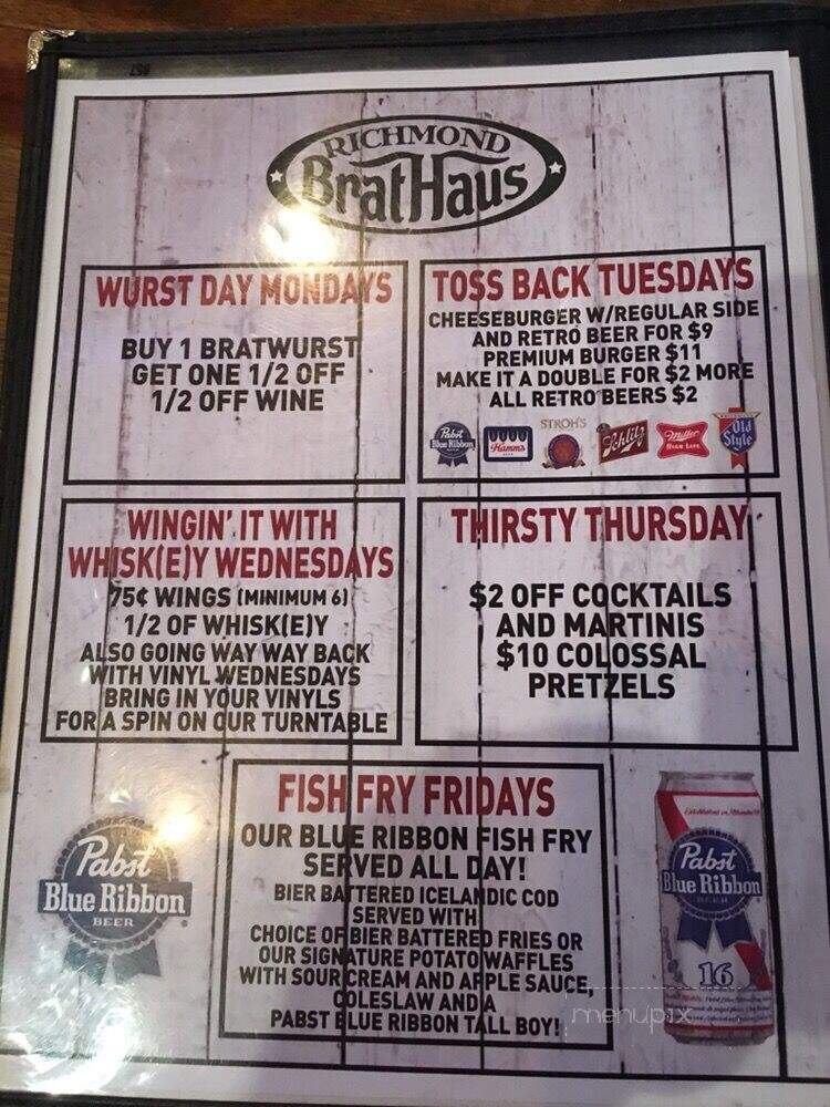 Richmond Brat Haus - Richmond, IL